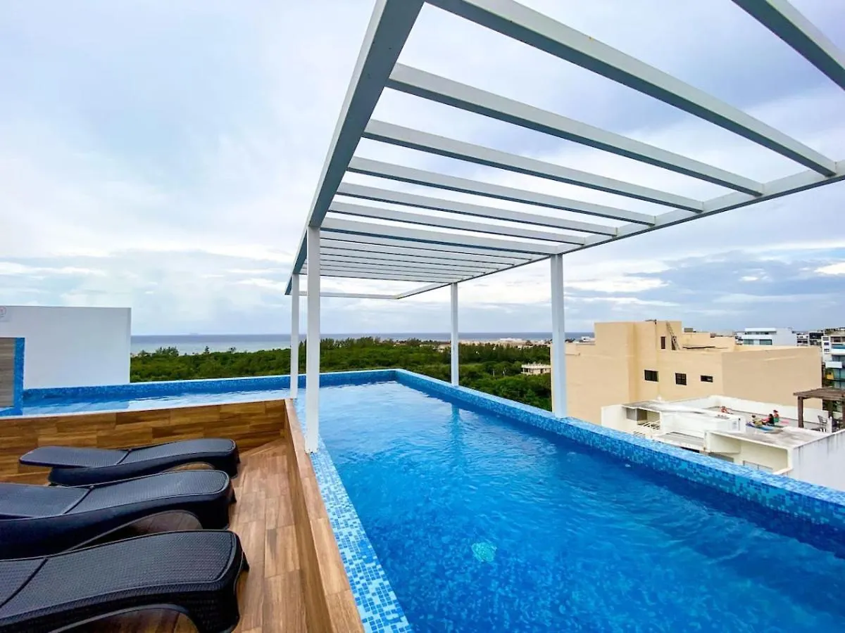פלאייה דל כרמן Shiny Studio On 5Th Ave With Pool And Gym Steps To Beach