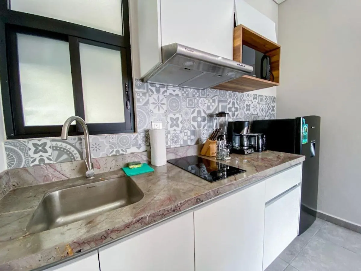 דירה פלאייה דל כרמן Shiny Studio On 5Th Ave With Pool And Gym Steps To Beach