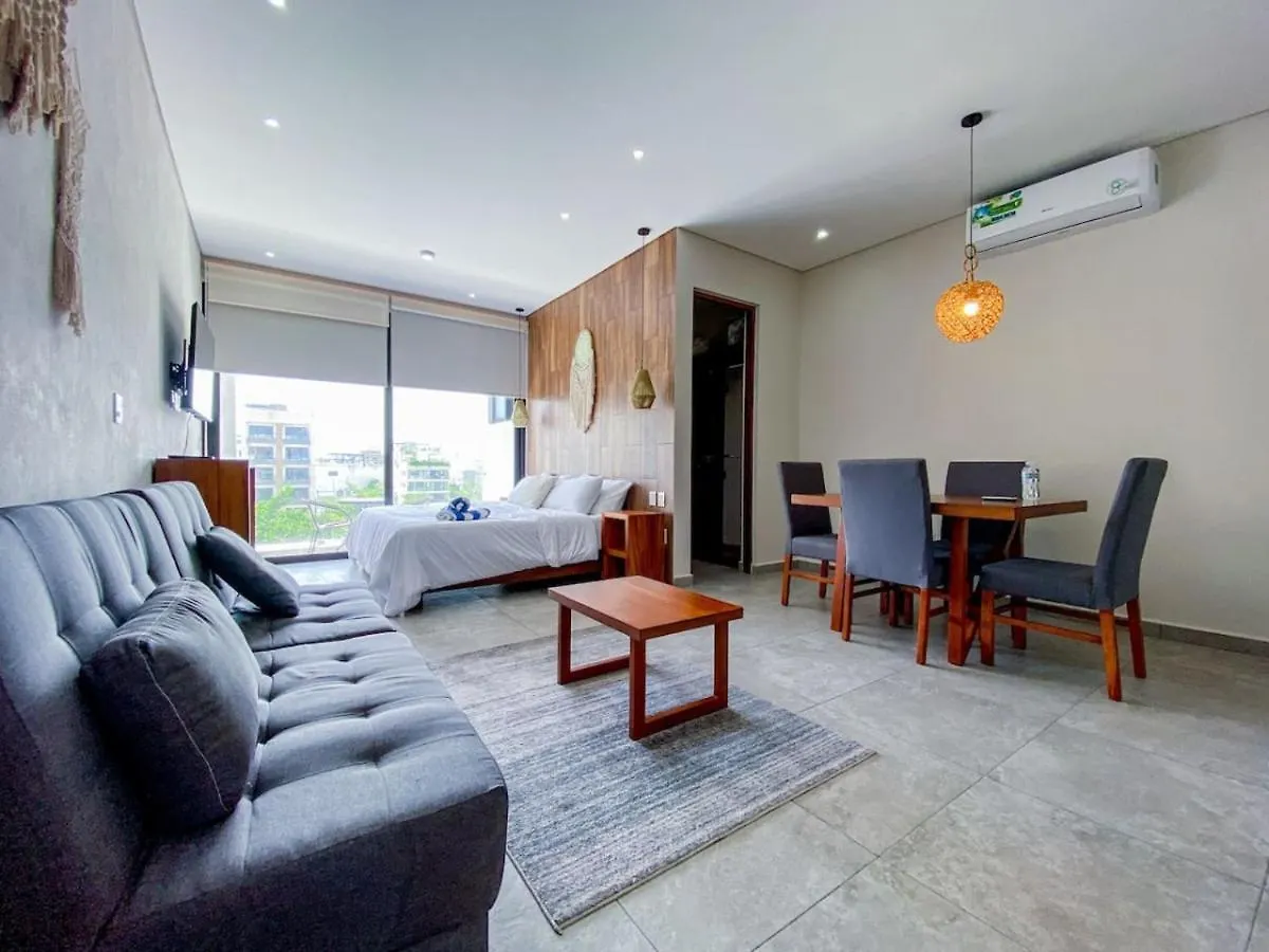 Appartamento Shiny Studio On 5Th Ave With Pool And Gym Steps To Beach Playa del Carmen