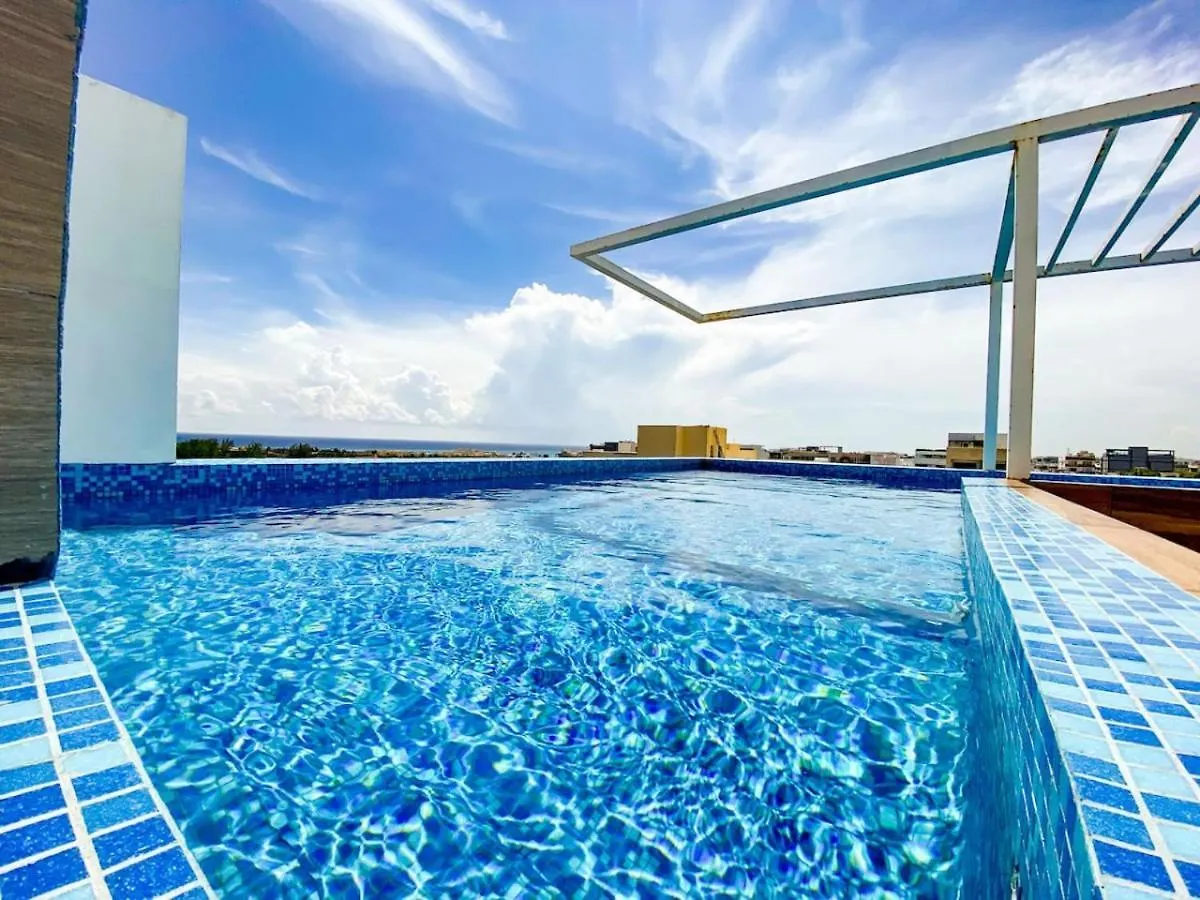 פלאייה דל כרמן Shiny Studio On 5Th Ave With Pool And Gym Steps To Beach דירה